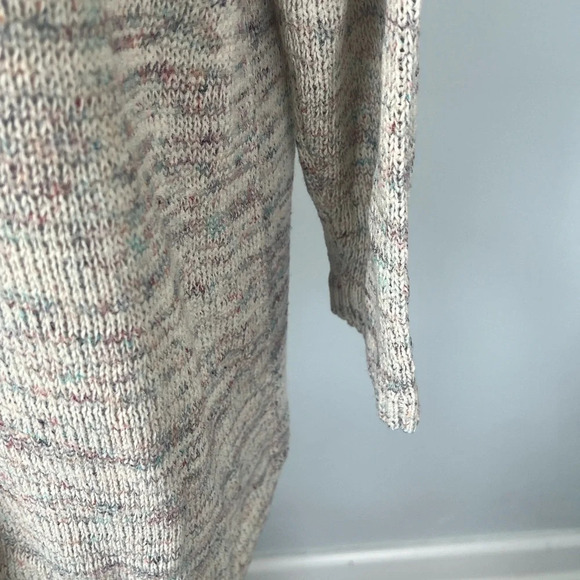 J. Jill NEW Single-Button V-Neck Cardi Sweater Rosebud Multi Sz M Medium - Picture 10 of 16